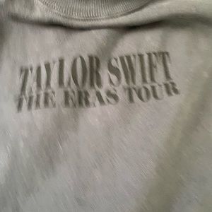 Taylor swift eras blue crew neck